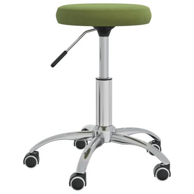 VidaXL Massagekruk fluweel lichtgroen