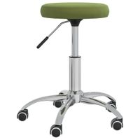 VidaXL Massagekruk fluweel lichtgroen