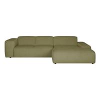 by fonQ Wonder 4-zitshoekbank met Chaise Longue Rechts - Rib