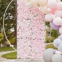 Ginger Ray PAMA-100 Roze & Witte Bloemen Backdrop