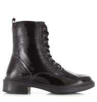 Poelman - Lakleren boot met rits Lakleer Dames