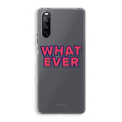 Whatever: Sony Xperia 10 III Transparant Hoesje