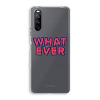 Whatever: Sony Xperia 10 III Transparant Hoesje
