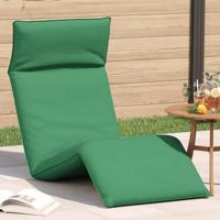 Ligstoel inklapbaar 175x54x8,5 cm oxford stof groen Ligstoel inklapbaar 175x54x8,5 cm oxford stof groen