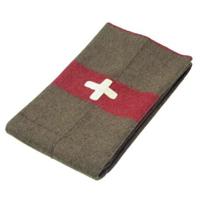 Zwitserse style Wollen deken 130 x 200 cm