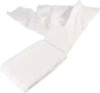 Nature Winterafdekhoes wit koord h75b48cm