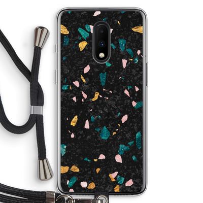 Terrazzo N°10: OnePlus 7 Transparant Hoesje met koord