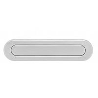Intersteel Brievenbus ovaal met veer geborsteld RVS