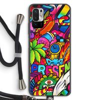 Represent: Xiaomi Redmi Note 10 5G Transparant Hoesje met koord