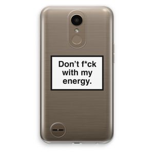 My energy: LG K10 (2017) Transparant Hoesje