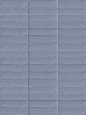 Emil Total Brick EH98 Wandtegel Brick 060X240 Blu Avio 9,5mm Mat