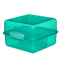 Sistema Lunch - Lunch Cube - 1.400 ml Minty Teal Sistema Lunch - Lunch Cube - 1.400 ml Minty Teal
