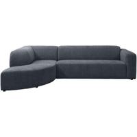 Hoekbank Astoria links - Venro - donkerblauw - Leen Bakker