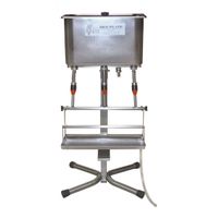 afvultoestel inox 3 bekken laag model bier afvultoestel inox 3 bekken laag model bier