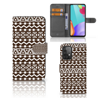 Samsung Galaxy A52 Telefoon Hoesje Aztec Brown