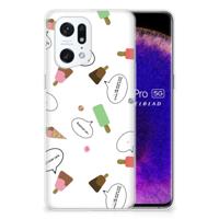OPPO Find X5 Pro | Siliconen Case | IJsjes