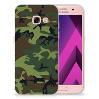 Samsung Galaxy A3 2017 TPU bumper Army Dark