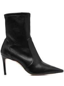 Stuart Weitzman bottines en cuir - Noir