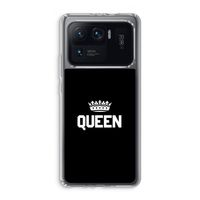 Queen zwart: Xiaomi Mi 11 Ultra Transparant Hoesje Queen zwart: Xiaomi Mi 11 Ultra Transparant Hoesje