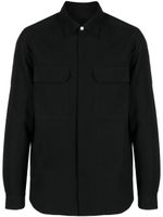Rick Owens surchemise à poches plaquées - Noir