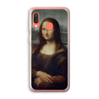 Mona Lisa: Samsung Galaxy A20e Transparant Hoesje