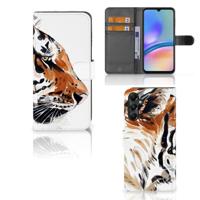 Hoesje Samsung Galaxy A05s Watercolor Tiger Hoesje Samsung Galaxy A05s Watercolor Tiger