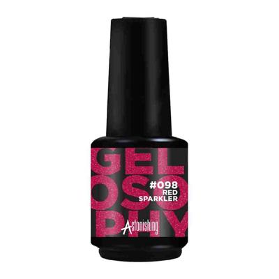 Astonishing Nails Gelosophy #098 Red Sprankler 15ml