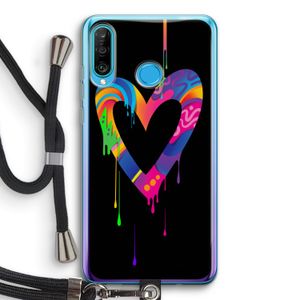 Melts My Heart: Huawei P30 Lite Transparant Hoesje met koord