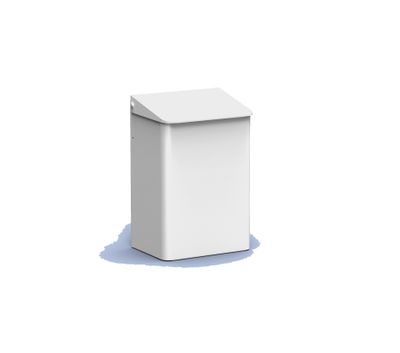 Mediqo-line MediQo-line afvalbak 6 liter MQWB6P - wit