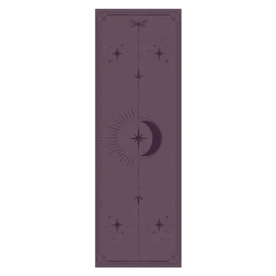 Love Generation Love Yogamat │ Align with the Stars │ Aubergine Paars