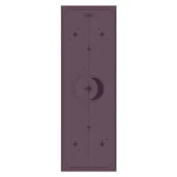 Love Generation Love Yogamat │ Align with the Stars │ Aubergine Paars