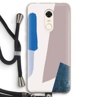 Lapis: Xiaomi Redmi 5 Transparant Hoesje met koord