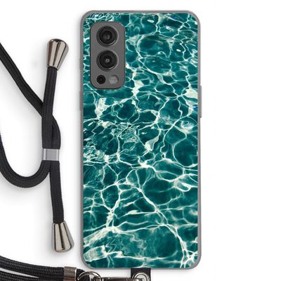 Weerkaatsing water: OnePlus Nord 2 5G Transparant Hoesje met koord