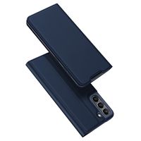 Dux Ducis - Slim bookcase hoes - Samsung Galaxy S21 FE - Blauw