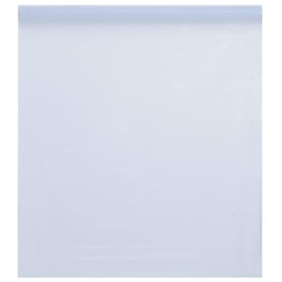 VidaXL Raamfolie statisch mat transparant wit 45x1000 cm pvc