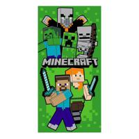 Minecraft Strandlaken Groen - 70x140 cm