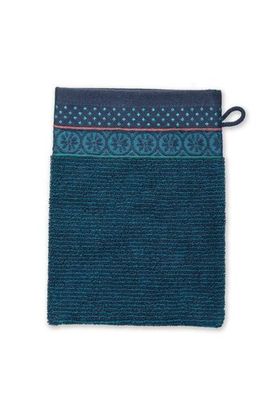 Pip Studio Pip Studio Washand Soft Zellige Donkerblauw