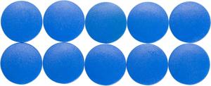 Maul Solid whiteboard magneet 600gr 10 stuks blauw