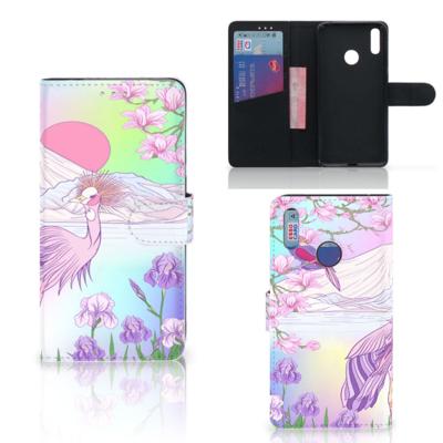 Huawei Y7 (2019) | Telefoonhoesje | Met pasjeshouder | Bird