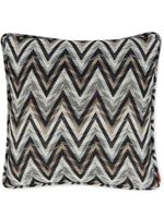 Missoni Home coussin à motif zigzag - Noir