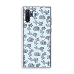 Poezen: Samsung Galaxy Note 10 Plus Transparant Hoesje