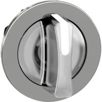 Schneider Electric ZB4FK1513 ZB4FK1513 Plat, Terugstelbaar (Ø) 30.5 mm Chroom, Wit 1 stuk(s)