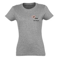 T-shirt voor vrouwen bedrukken - Grijs - XXL - thumbnail