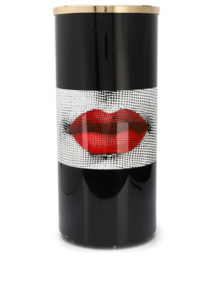 Fornasetti porte-parapluie Bocca - Noir