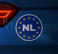 Nederland europa autosticker Nederland europa autosticker