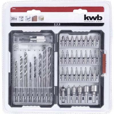 kwb 108955 Boor- en bitassortiment 39-delig