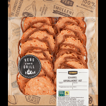 Jumbo Kipgrillworst Hot ca. 130 g