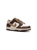 Nike Kids baskets Dunk 'Brown Plaid' - Blanc