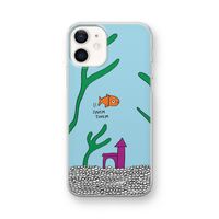 Aquarium: iPhone 12 mini Transparant Hoesje