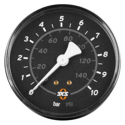 Sks Pompd manometer 80mm 10 bar zw